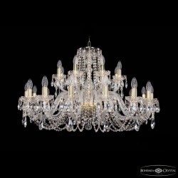 Подвесная люстра Bohemia Ivele Crystal 1402/16+8/360 G