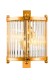 Настенный светильник Crystal Lux Tadeo TADEO AP2 GOLD/TRANSPARENTE
