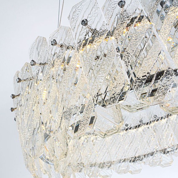 Подвесная светодиодная люстра Modelux ML.350.600 CR