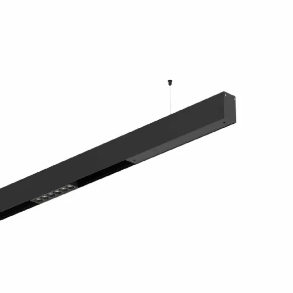 Шинопровод накладной высокий Aployt Magnetic track 48 APL.0172.00.200, Черный, Алюминий, Польша