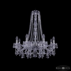 Подвесная люстра Bohemia Ivele Crystal 1403/8/240/h-76 Ni
