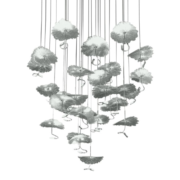 Подвесная светодиодная люстра Delight Collection 8827 X-8827P/29 silver