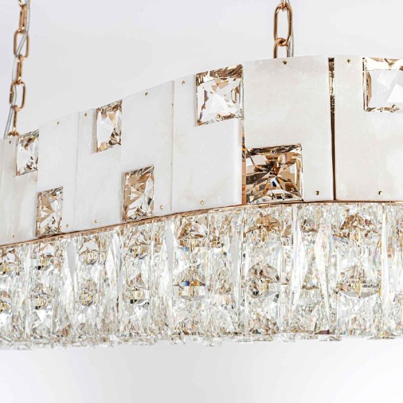 Подвесная люстра Modelux ML.6986.1000P GD