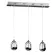Подвесной светильник DeLight Collection Terrene MD13003023-3B chrome, Хром, Прозрачный, Металл
