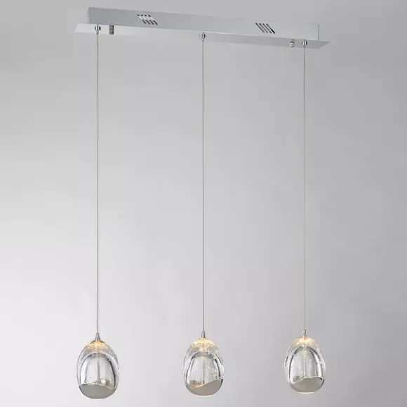 Подвесной светильник DeLight Collection Terrene MD13003023-3B chrome, декоративные элементы крупным планом