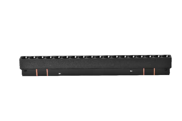 Трековый магнитный светильник iLedex Vision SMART 4822-002-L350-18W-38DG-BK, вид сбоку Трековый магнитный светильник iLedex Vision SMART 4822-002-L350-18W-38DG-BK, вид сбоку