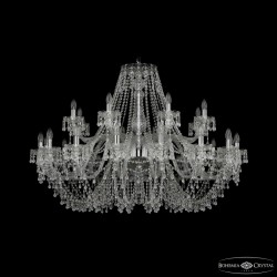 Подвесная люстра Bohemia Ivele Crystal 1410/16+8/460 Ni V0300