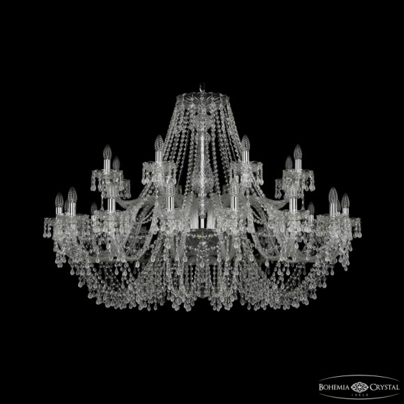 Подвесная люстра Bohemia Ivele Crystal 1410/16+8/460 Ni V0300