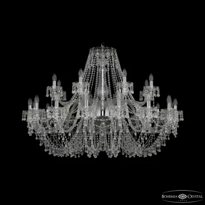Подвесная люстра Bohemia Ivele Crystal 1410/16+8/460 Ni V0300