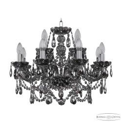 Подвесная люстра Bohemia Ivele Crystal 1411/8+4/195 Ni M731
