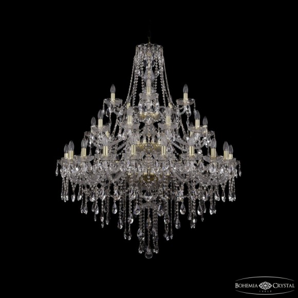 Подвесная люстра Bohemia Ivele Crystal 1415/20+10+5/400/3d Ni