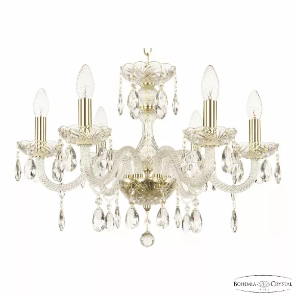 Подвесная люстра Bohemia Ivele Crystal 117/6/195 G Подвесная люстра Bohemia Ivele Crystal 117/6/195 G