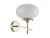 Бра Newport Domenica 4651/A gold М0070848