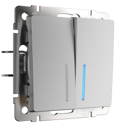 Выключатель двухклавишный с подсветкой Werkel W1120106 4690389164859 a050883