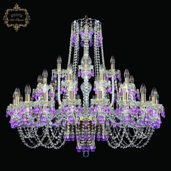 Подвесная люстра Art Classic 11.24.20+10+5.360.Gd.V7010