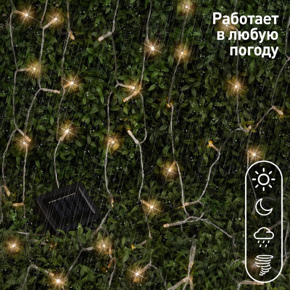 Садовая гирлянда Занавес Эра ERASF22-41 Б0053372