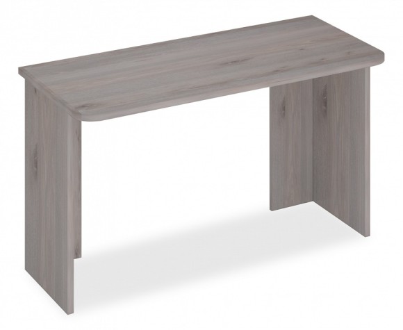 Стол офисный Домино Lite СКЛ-Прям130Р MER_SKL-Pryam130Rbez_tumby_N