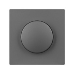 Лицевая панель светорегулятора Arlight PNL-NOBE-FB-SFPL-GR  (Серый базальт) 060262