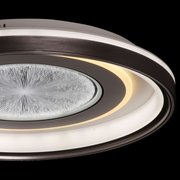 Потолочная светодиодная люстра с пультом управления De Markt Норден 660014401