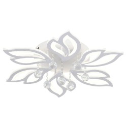 Потолочная светодиодная люстра с пультом управления Natali Kovaltseva Sand LED LAMPS 81241