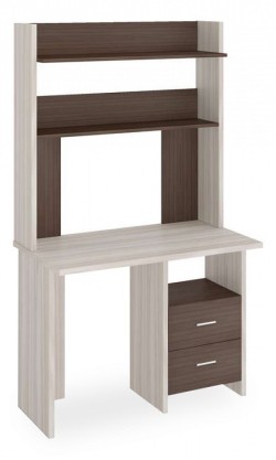 Стол компьютерный Домино Lite СКЛ-Прям100+НКЛХ-100 MER_SKL-Pryam100-NKLH-100_KSH