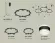 Комплект подвесного светильника Ambrella Light Techno Ring XR92092220 (A9209x3, C9242, C9238, C9232, N8445)