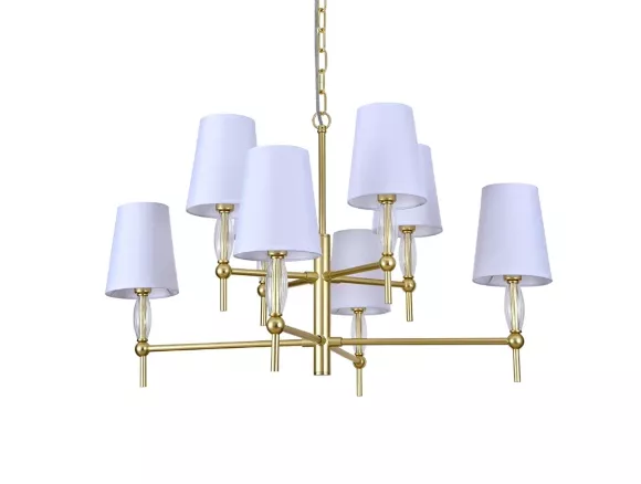 Подвесная люстра Newport 4378/C mat.gold М0071548 Подвесная люстра Newport 4378/C mat.gold М0071548