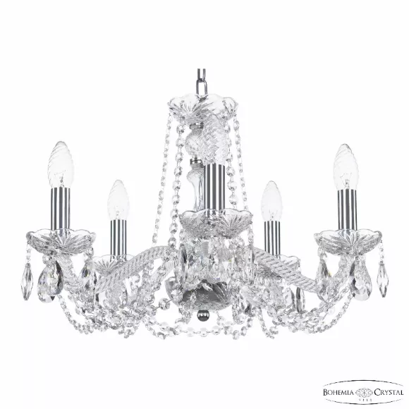 Подвесная люстра Bohemia Ivele Crystal 119/5/165 Ni Подвесная люстра Bohemia Ivele Crystal 119/5/165 Ni