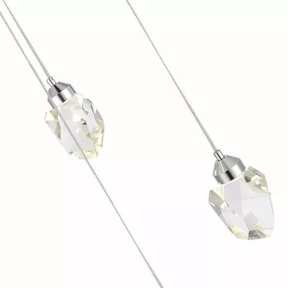 Каскадная люстра ST Luce Cascato SL6114.103.06, декоративные элементы крупным планом