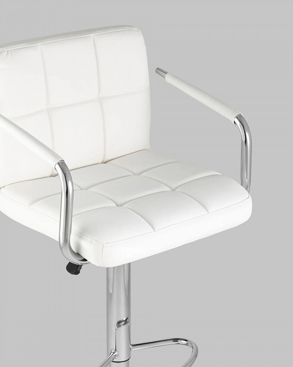 Набор из 2 стульев барных Малави New SGR_BC-V003-NP_white_X2