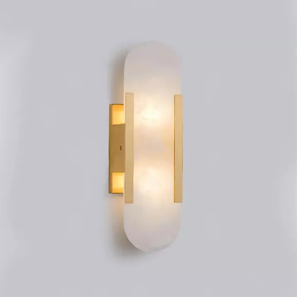 Настенный светильник Delight Collection Wall lamp F037/S gold/white, Золото, Белый, Металл Настенный светильник Delight Collection Wall lamp F037/S gold/white, Золото, Белый, Металл