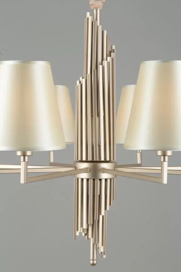 Подвесная люстра Omnilux Porlezza OML-72203-08, Матовое золото, Белый, Золото, крупный план Подвесная люстра Omnilux Porlezza OML-72203-08, Матовое золото, Белый, Золото, крупный план