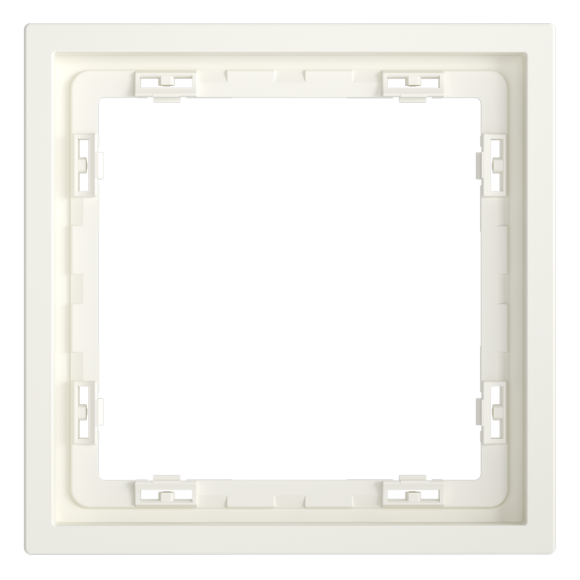 Рамка пластиковая Voltum S70 на 1 пост, (хлопок) VLS100113