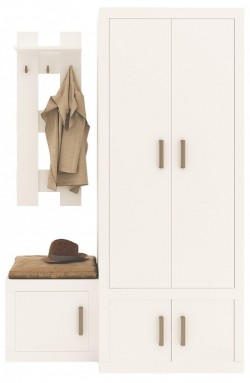 Стенка для прихожей Toivo ТОЙ-ПР 2 MER_TOJ-PR-2-BEBE