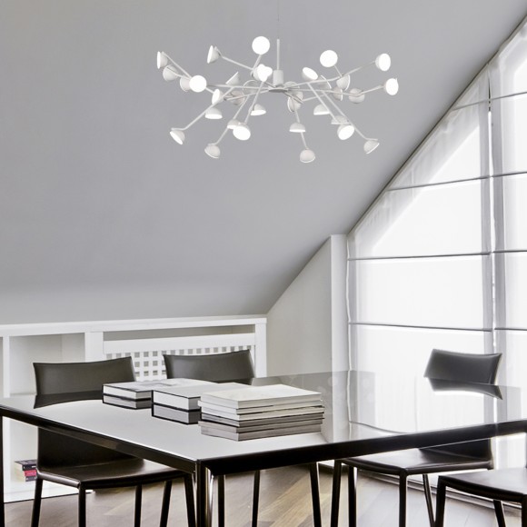 Подвесная светодиодная люстра Mantra Adn 6260