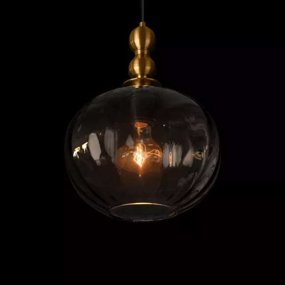 Подвесной светильник Loft IT Melon 10426 Smoke, Модерн, Бронза, Дымчатый Подвесной светильник Loft IT Melon 10426 Smoke, Модерн, Бронза, Дымчатый