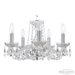 Подвесная люстра Bohemia Ivele Crystal 119/5/141 Ni