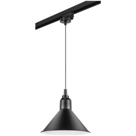 Трековый светильник Lightstar Track 1 black L1T765027 (765027+592007)