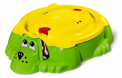 Песочница KIDS Собачка с крышкой 432 She_2894740401