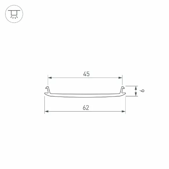 Экран Arlight STRETCH-S-50-CEIL-CENTER-10m (GAMMA50) 040822 Экран Arlight STRETCH-S-50-CEIL-CENTER-10m (GAMMA50) 040822