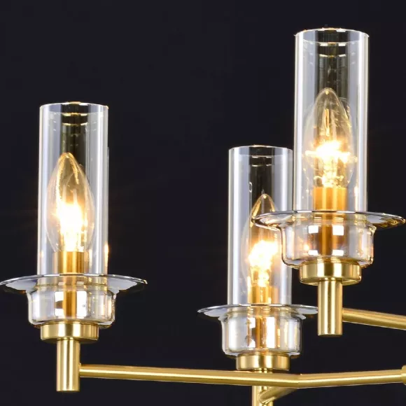 Люстра на штанге Illumico IL5216-6PLS-24 HIGHBALL, декоративные элементы крупным планом
