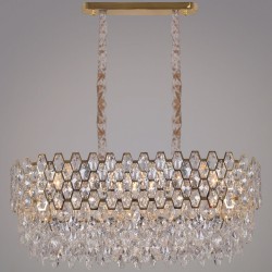 Подвесная люстра Reluce 00995-0.4-10L MX GD