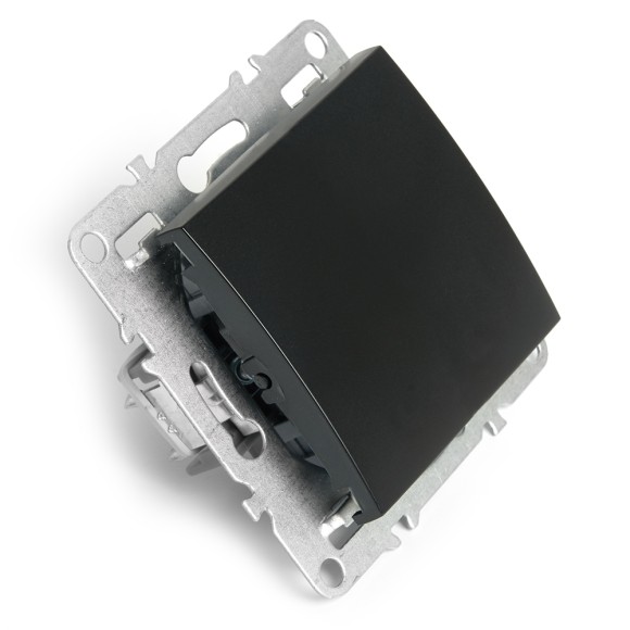 Выключатель 1-клавишный Stekker Эрна PSW10-9103-03 49148