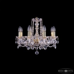 Подвесная люстра Bohemia Ivele Crystal 1402/8/160 G