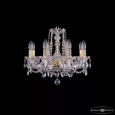 Подвесная люстра Bohemia Ivele Crystal 1402/8/160 G