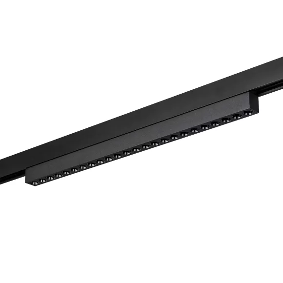 Трековый светильник Lumker SY-LINK-435-BL-18-WW 013652, Черный, Теплый белый, Алюминий