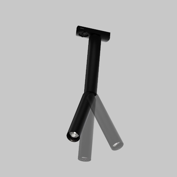 Трековый однофазный светильник Maytoni Focus T TR142-1-6W4K-B