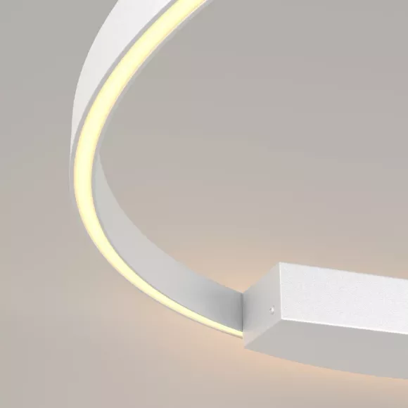 Бра Maytoni Rim MOD058WL-L50W3K, Белый, Теплый белый, Алюминий Бра Maytoni Rim MOD058WL-L50W3K, Белый, Теплый белый, Алюминий