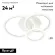 Потолочная светодиодная люстра Escada Random 10231/3LED White, Белый, От теплого до холодного, Металл