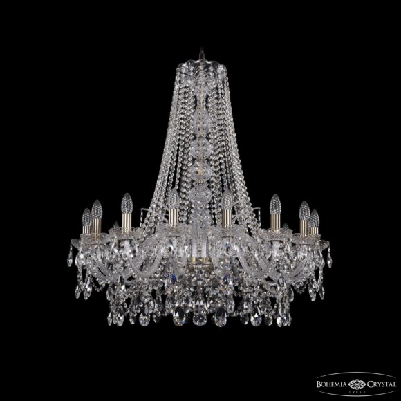 Подвесная люстра Bohemia Ivele Crystal 1411/16/300/h-90 Pa